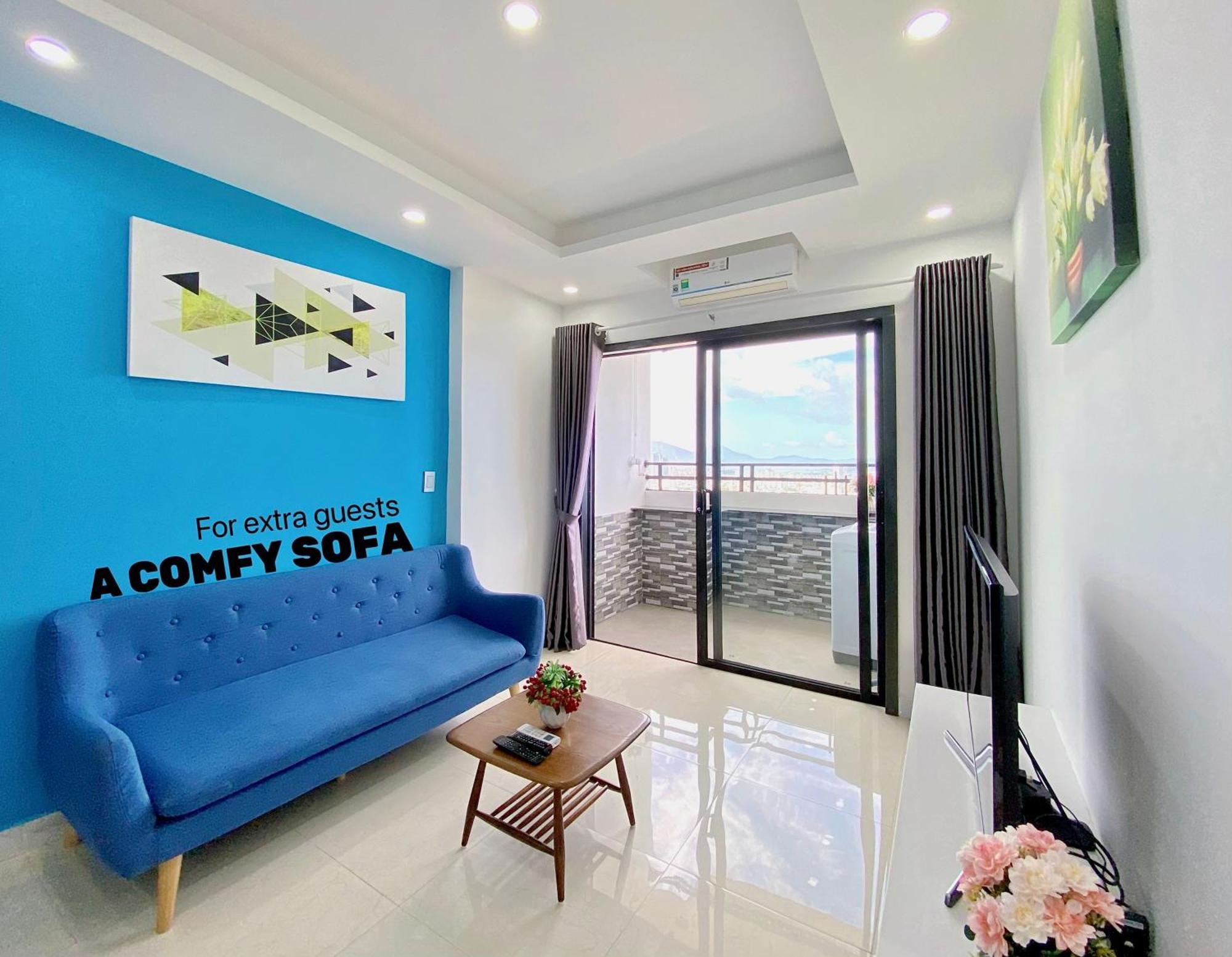 Blue Ocean Apartment At My Khe Da Nang Exterior foto